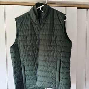 J. Crew Olive Quilted Vest for Men
